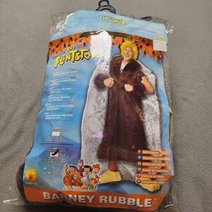Barney Rubble / Flintstones cave man costume for Halloween Size XL